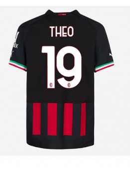 AC Milan Theo Hernandez #19 Heimtrikot 2022-23 Kurzarm
